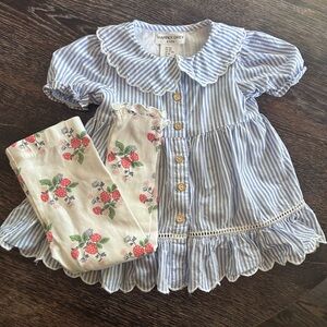 Happily Grey kids two piece outfit